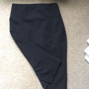 Express black pencil skirt